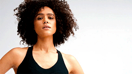 lizzybennetss:nathalie emmanuel | reebok: be more human