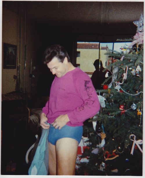 underfreekin: Dad  couldn’t  wait  to  try  on  his  new  colored underpants