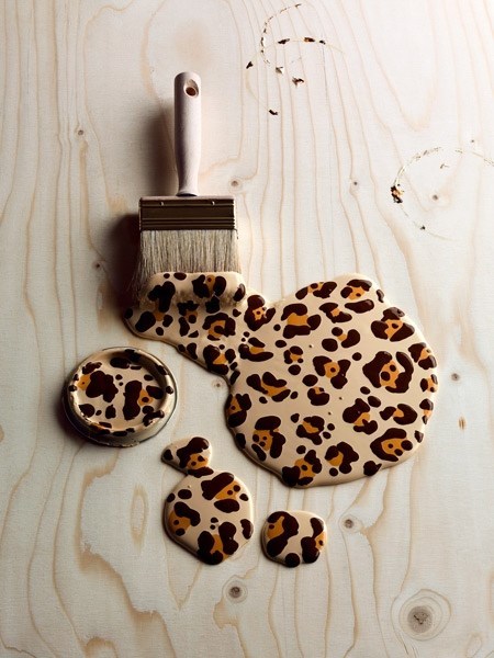anothermag:  Animal print paint on AnOther Loves