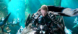 supercanaries:  Orm Marius is one of the most dangerous men on the planet. As king of Atlantis, he almost brought the worlds of land and sea to war. As Ocean Master, he’s rated an alpha-class threat by the Justice League. (Mera: Queen of Atlantis)