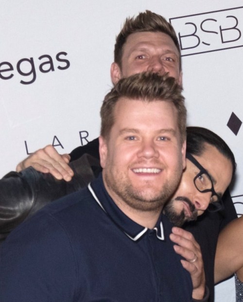 keepitmovinshawty: dontwantyouback: Backstreet Boys and James Corden You might have to start cutting