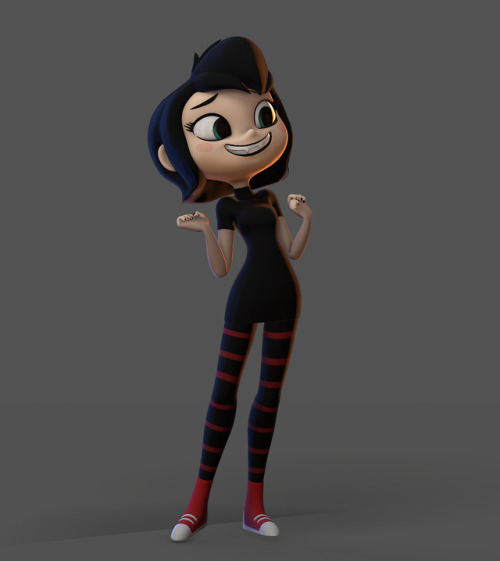 lemurfeature:  I wanted to do a Halloween-ish character this year, does this fit? Mavis from Hotel T