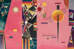 Thunderstruck9:  Wassily Kandinsky (Russian, 1866-1944), Rosa Rot [Red Rose], 1927.