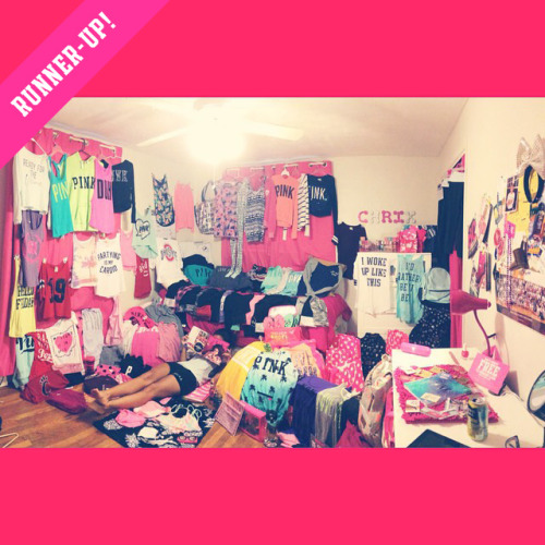 This is one crazy PINK fan! Congrats to our runner-up winners! Check out this one and other crazy-aw