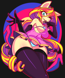 Grimphantom:  Gashi45:  Hotcocoathepony:  Sunset Shimmer A’la Me!Me!Me! By Gashi45