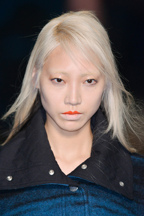 soojooblog: Soo Joo at Jean-Charles de Castelbajac Fall 2013