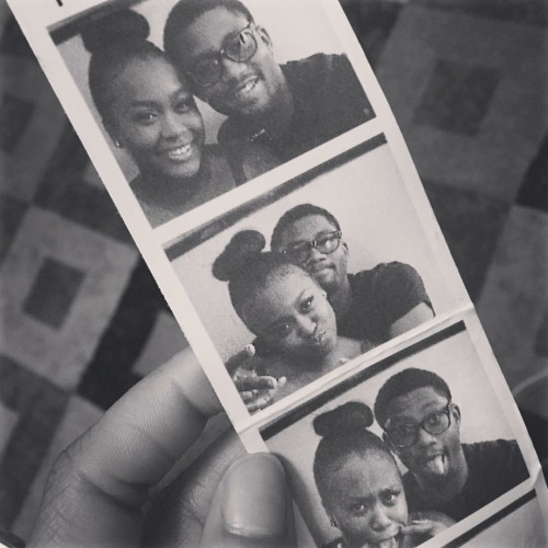 black-love-story: About 2 years ago, we both swiped right and we have been inseparable ever since. N
