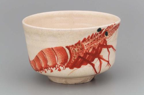 japaneseaesthetics:Tea bowl (19th century), Kashu Mimpei, awaji ware; stoneware