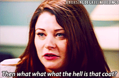 Sassy, gay and trippin’ balls Belle.