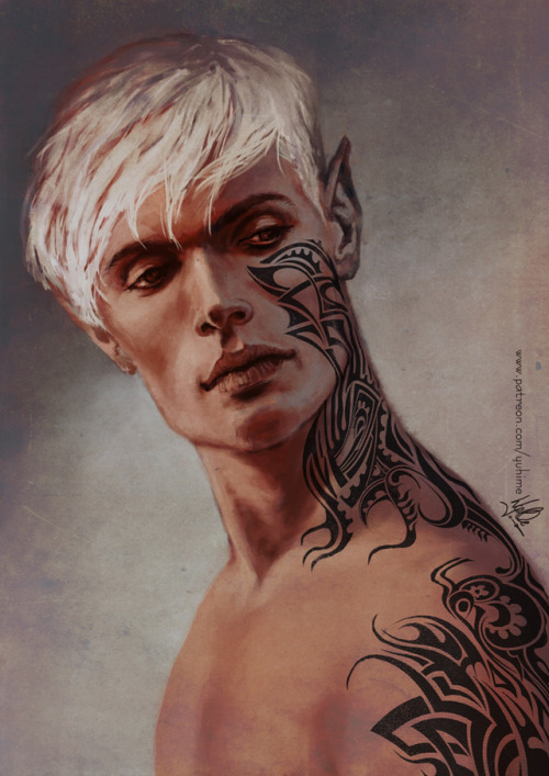 yuhimebarbara:  Rowan Whitethorn - Throne of Glass Patreon digital painting reward :)  I know many a