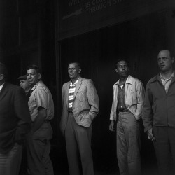 060559 10 by nick dewolf photo archive on Flickr.boston, massachusetts june 11, 1959 onlookers north station bombing (bombing occured on the elevated orange line, claiming one life and injuring 38 - more information here: http://www3.gendisasters.com/mass