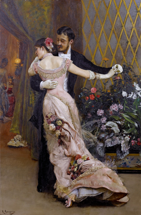 “End of the ball” by End of the Ball, Rogelio de Egusquiza y Barrena, circa 1879