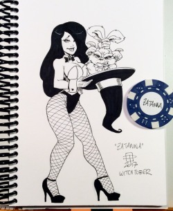 callmepo:Witchtober day 26: Zatanna 