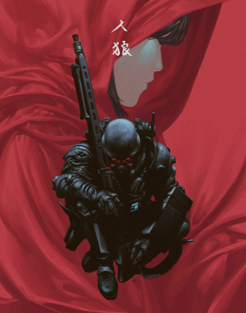 Jin-Roh The Wolf Brigade art by Jong Hwan