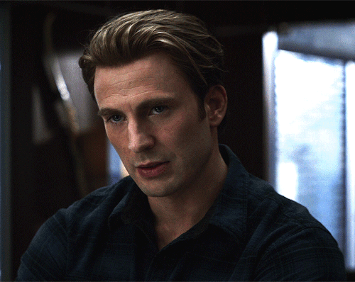 CHRIS EVANSas Steve Rogers In Avengers: Endgame, Dir. Anthony Russo, Joe Russo // 2019
