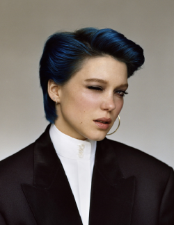 mysong5:Léa Seydoux for i-D Mgazine // Wink