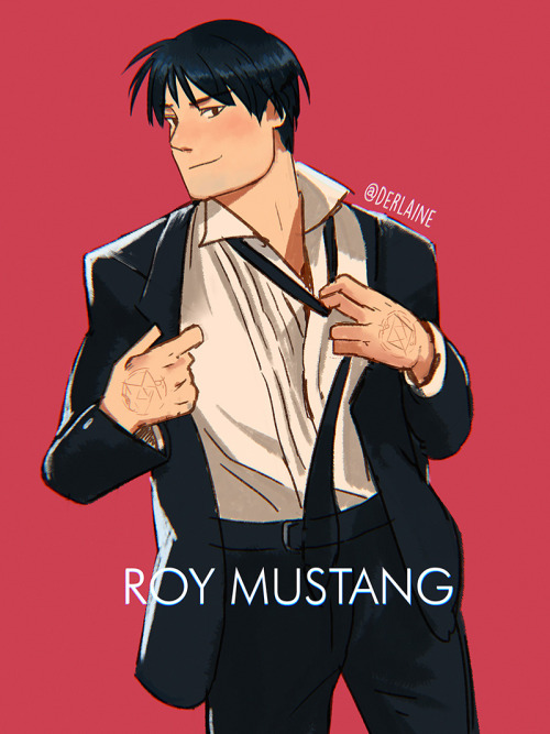 Doodling roy in a suit because i thought it would look cool but instead he looks like he’s gonna hit