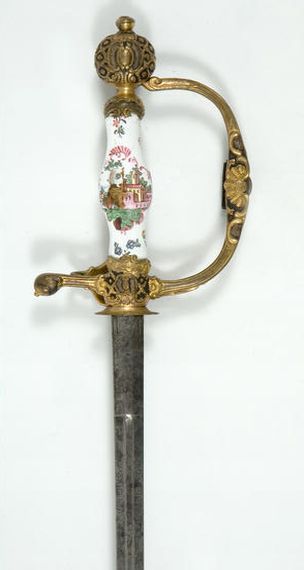 art-of-swords:  Child’s Smallsword Dated: circa 1750 Culture: German Medium: steel, enamel  Source: Copyright © 2014 The Fitzwilliam Museum, University of Cambridge, UK 