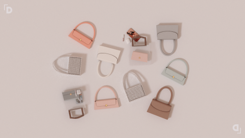 dscombobulate: 「 posh bags set 」 — Worked on this set for a month and thank god I’m fin