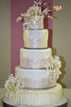 cakedecoratingtopcakes:  Elegant Wedding