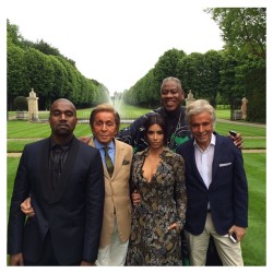 ultimatekimkardashian:  kimkardashian: “The day before our wedding @andreltalley @privategg and @RealMrValentino threw us the most amazing brunch to celebrate &amp; we are forever grateful for these memories! This was the best week of my life!”