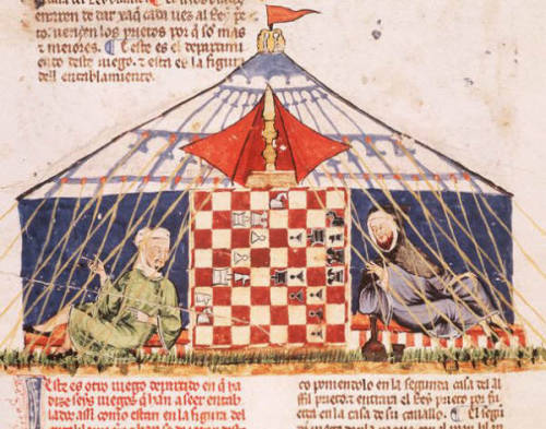 Alfonso X’s Book of Games, 13th century between 1251 and 1283.