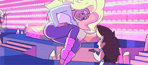 roses-fountain:  Rainbow Quartz (Rose x Pearl Fusion)