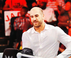 melzabelza:  Cesaro really seems to enjoy taking his shirt off in public… Not that
