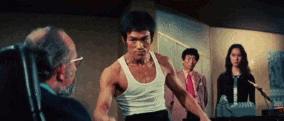 bluedogeyes:  Bruce Lee // The Way of the Dragon (1972)  (gifs via x, y) Yuen