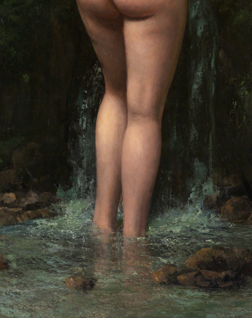 Gustave Courbet, The Source (Detail), 1862