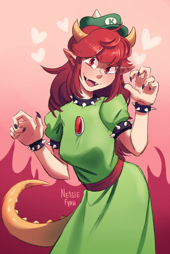 nessiefynn:  Jumping on the bandwagon, because why the hell not. The Odyssey Bowsette