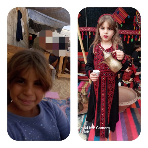Hello, My Name Is Tahani, I Am 31 Years Old, A Mother Of Three Children, My First Daughter Sanaa Is 7