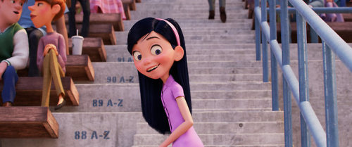 Scenes of Elastigirl and Violet from Incredibles 2