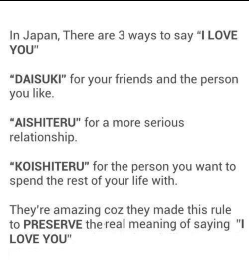 So when I say &ldquo;Koishiteru&rdquo; too you baby girl know it&rsquo;s cause I want to