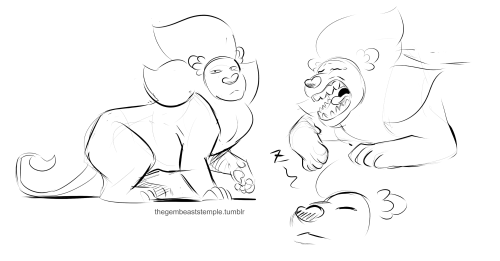 Porn photo thegembeaststemple:  Assorted Lion doodles~