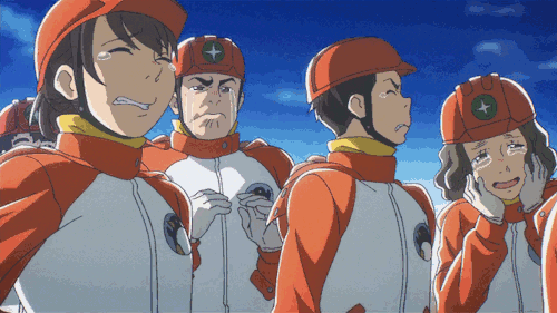 animegifhoard: proud_father.gif Source: 宇宙よりも遠い場所 A Place Further Than the Universe