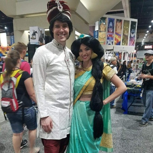 Check out the Cosplay of the Day! Here&rsquo;s a great Aladdin and Jasmine cosplay we had to get