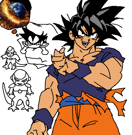 Oozaru Goku Svg, Son Goku Svg, Dragon Ball Z Svg, Dragon Ball Svg, Ani