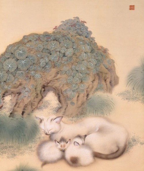 fujiwara57:Dōmoto Inshō 堂本 印象 (1891-1975).