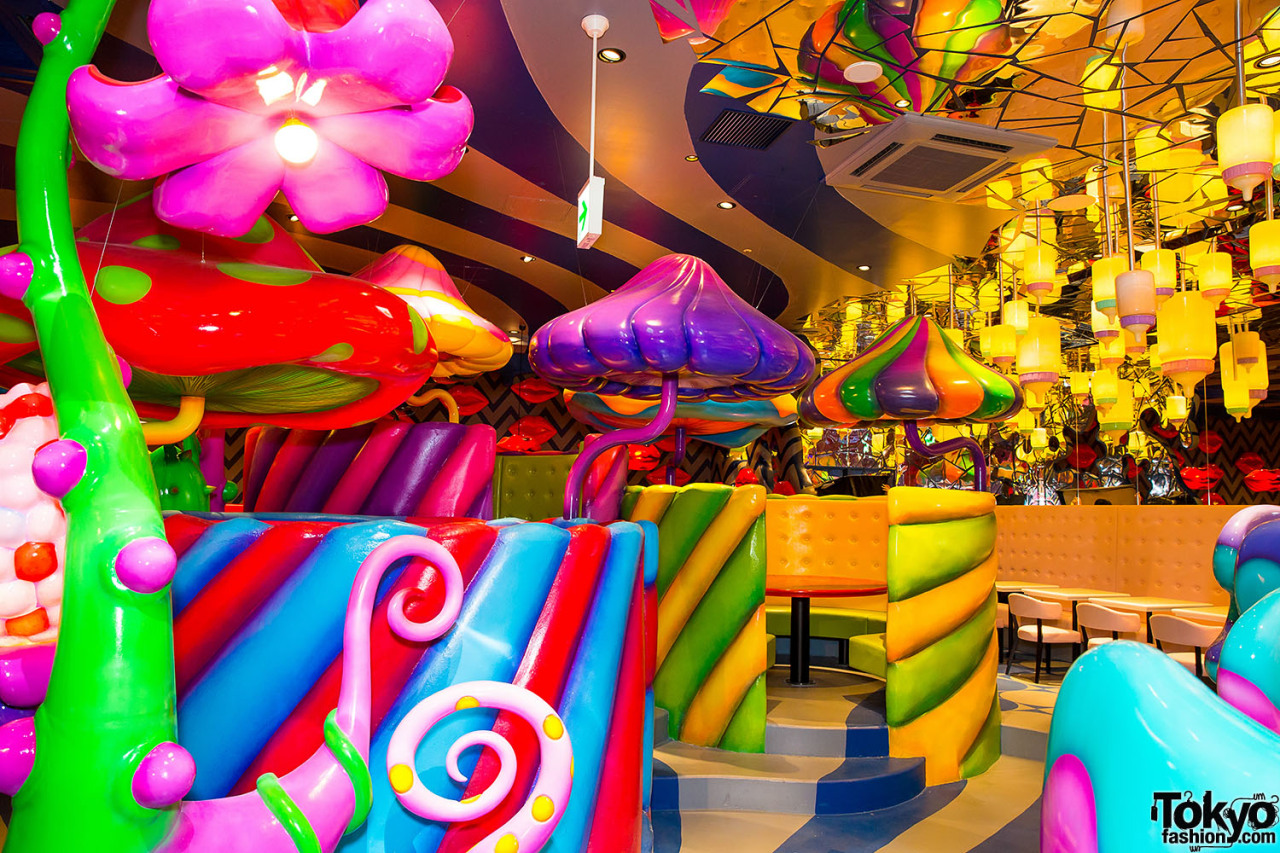 tokyo-fashion:  Kawaii Monster Cafe - designed by Sebastian Masuda (Kyary Pamyu Pamyu,