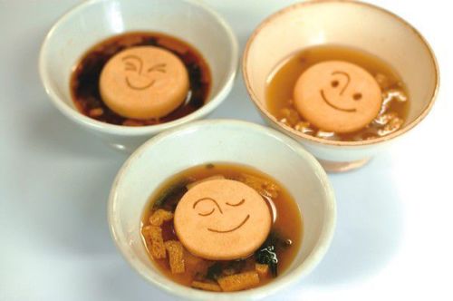 The beautiful design of Japanese style soup made by Misogen store, located in Hyogo prefecture. The 