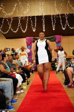 planetofthickbeautifulwomen:  Telethia Penn @ The Great Glamorous Curves Fashion Show 2014 