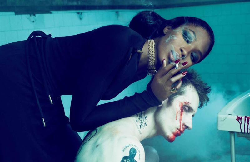 fieldbears:hobbitkaiju:cwnerd12:   Naomi Campbel and Alex Kovas for Interview Magazine