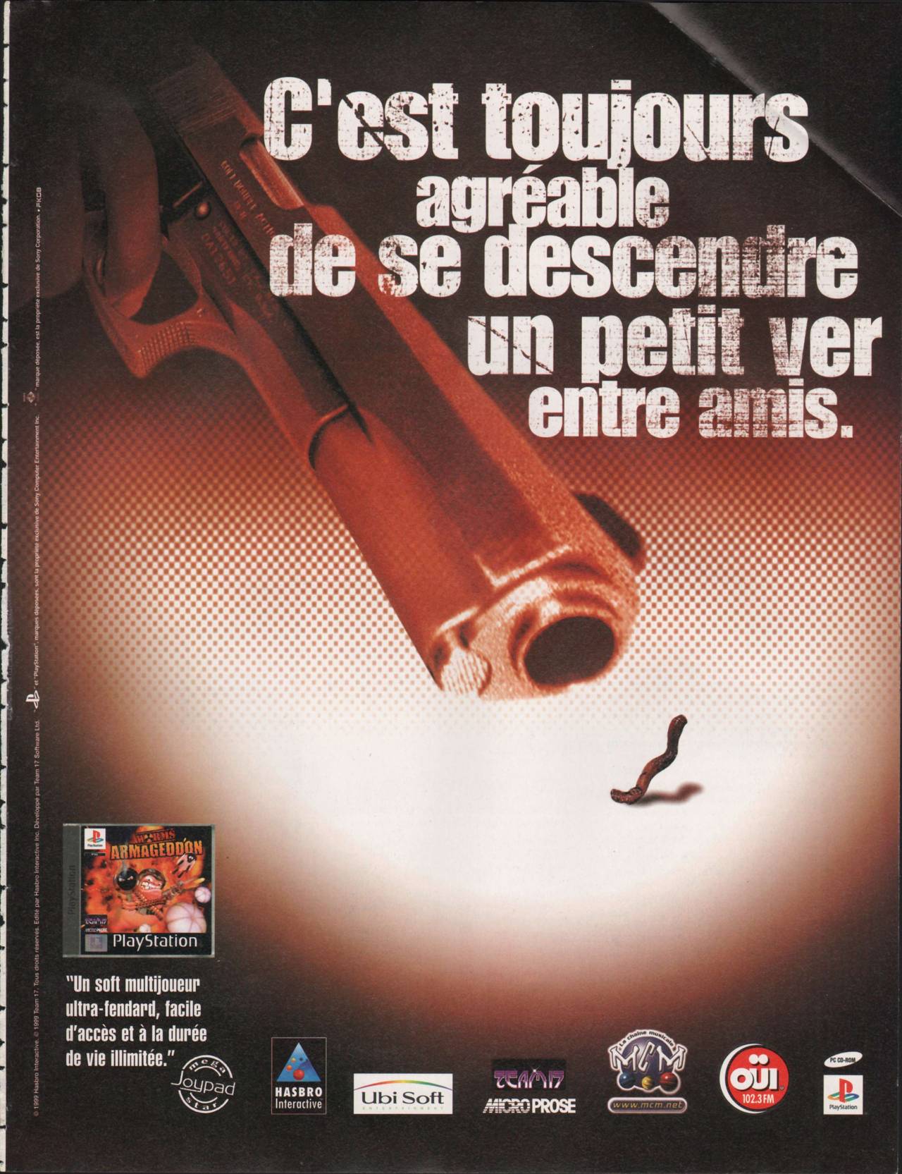 “Worms Armageddon” [PS1] [France]
• PlayStation Magazine [France], December 1999 (#37)
• Scanned by Abandonware Magazines