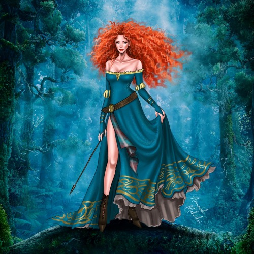 Merida, Brave - by Armand Mehidrihttps://www.instagram.com/p/B_k3RWwp1XW/