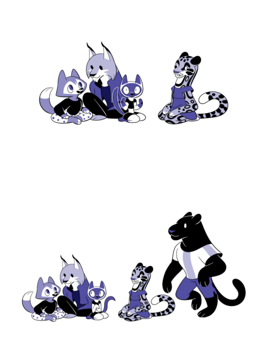 stutterhug:Meeting the Extended Family~ Tapastic. Twitter.x3