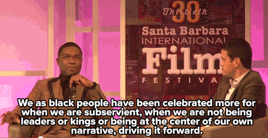 micdotcom:   David Oyelowo nails the disturbing truth about black roles in Hollywood