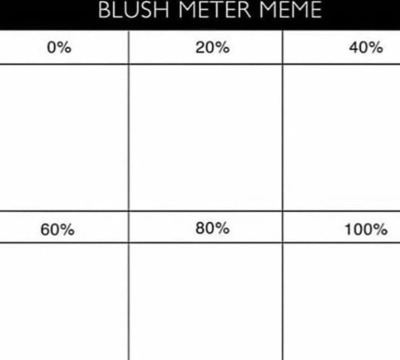 #blush-meter-meme on Tumblr