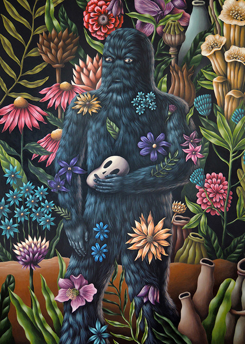lesstalkmoreillustration:SaddoA Stranger In The Garden