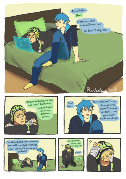 unradicalart:  how long have you been planning this Noiz  (also let’s all just pretend that this is how bald caps actually work ok shhshhhhh)